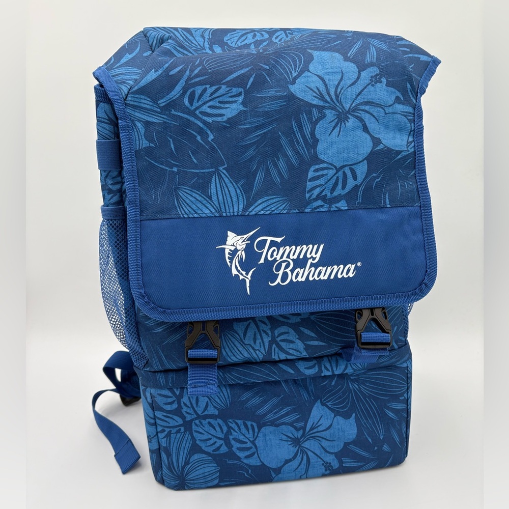 Tommy Bahama Insulated‎ Backpack Cooler Blue NWT Beach Picnic travel